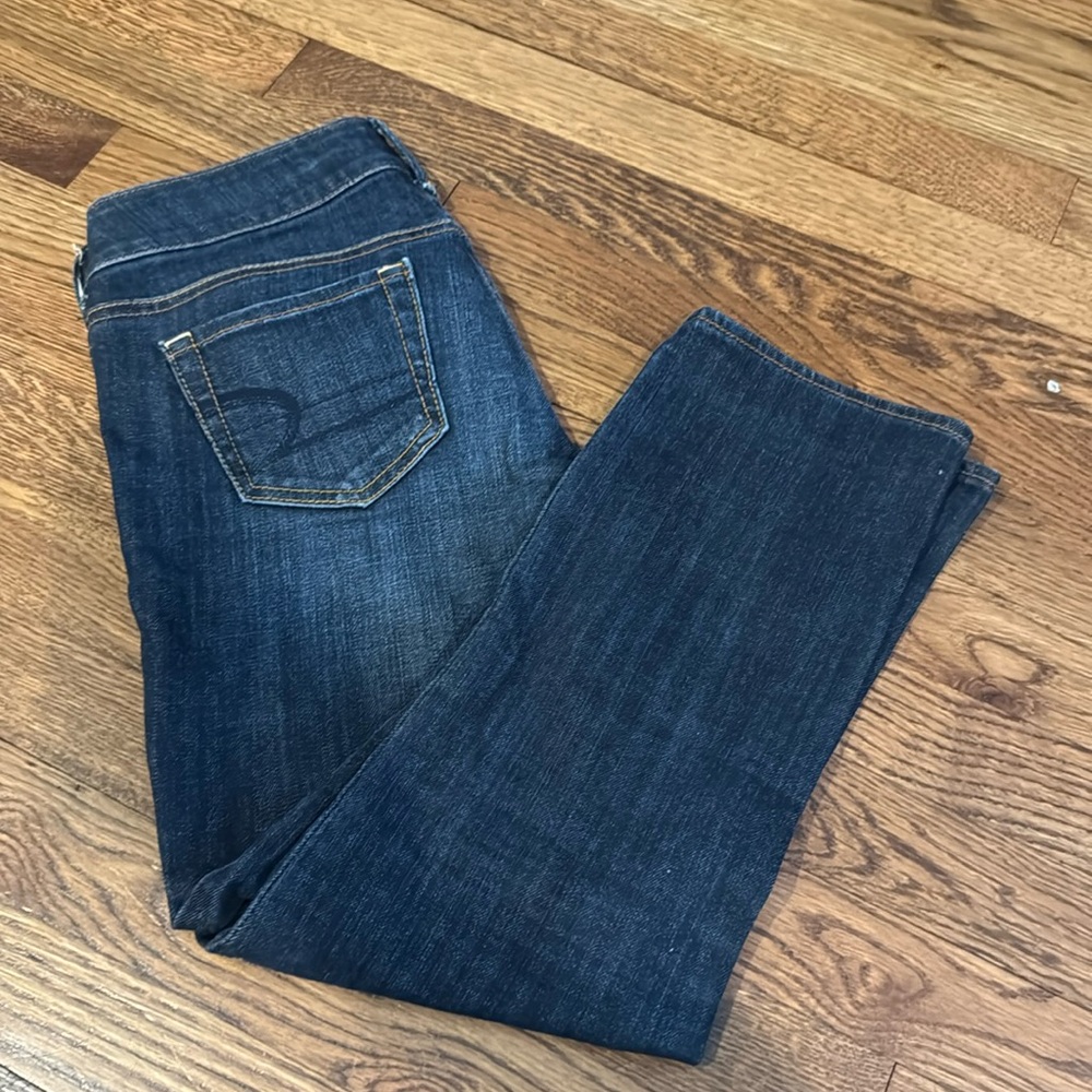 American Eagle Cropped Artist Jeans